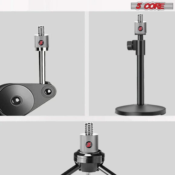 5Core Mic Stand Adapter 12Pcs 5/8 Female - 1/4 Inch Male Screw Connector - Picture 7 of 8